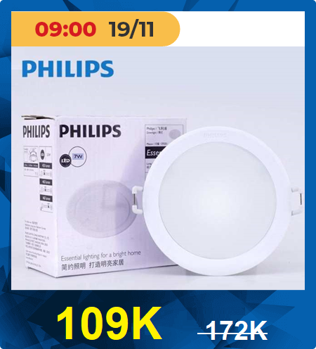 Âm trần Led Philips 59202 MESON