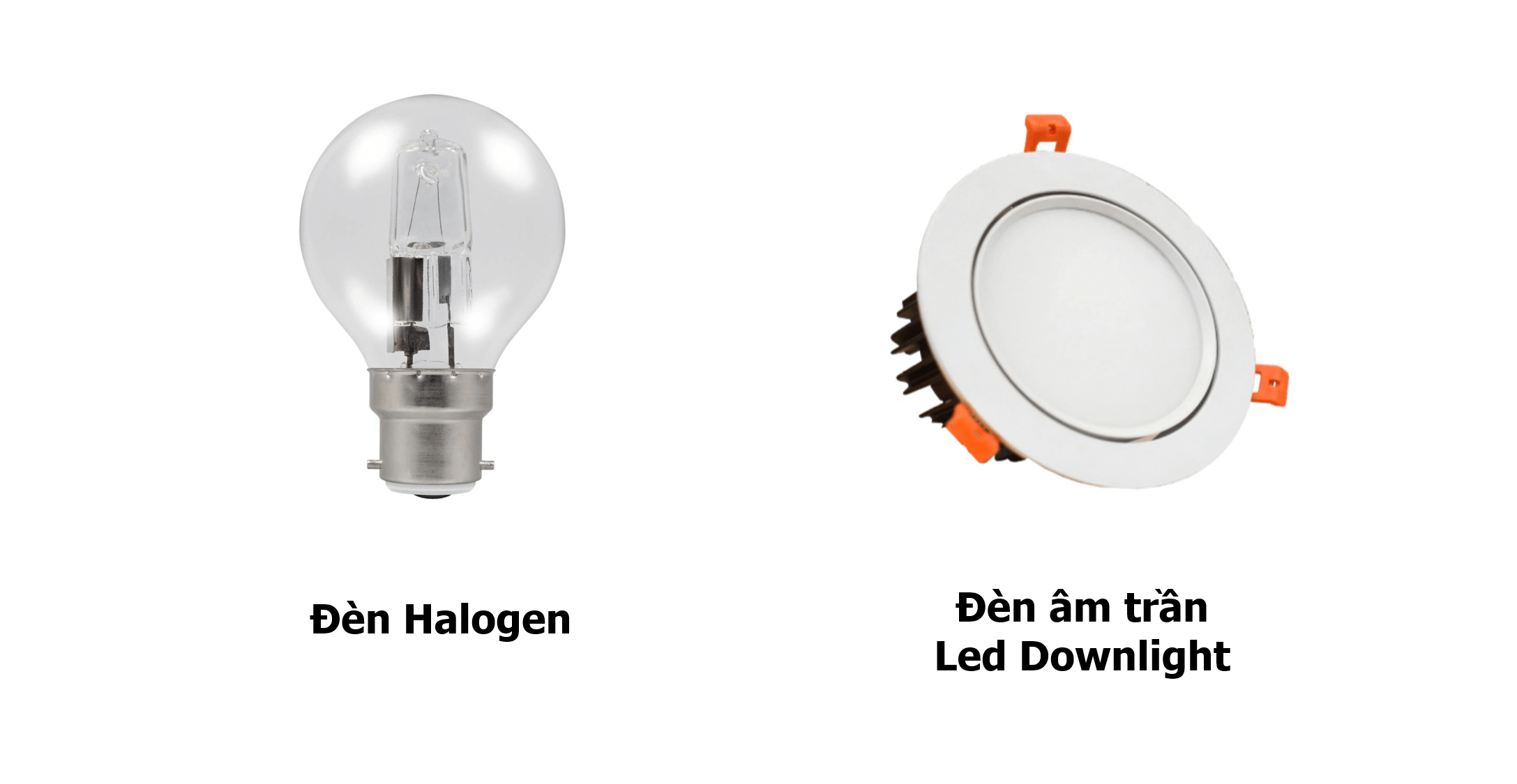 5 lợi ích của đèn âm trần Led Downlight so với đèn Halogen 5 lợi ích của đèn âm trần Led Downlight so với đèn Halogen