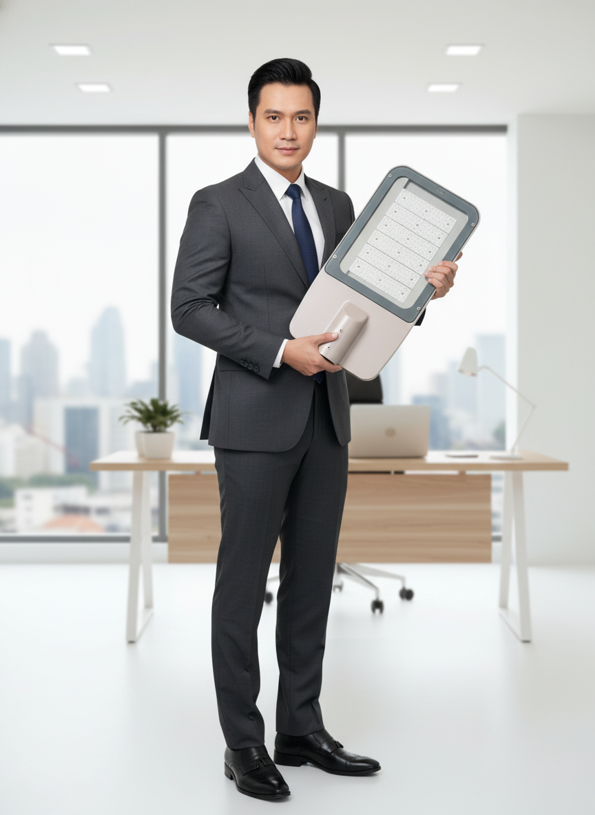 Đèn đường Led Citilight chiếu sáng khu đô thị