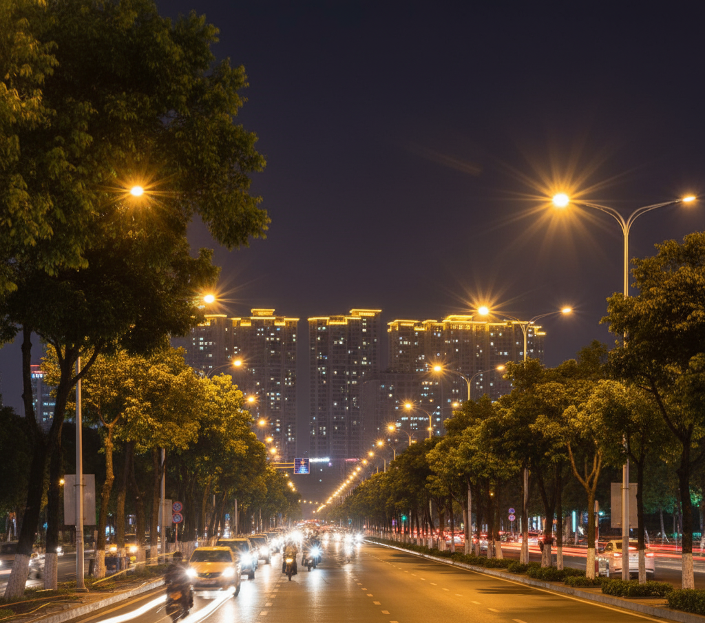 Chiếu sáng đường phố hiệu quả với Đèn đường Led Citilight