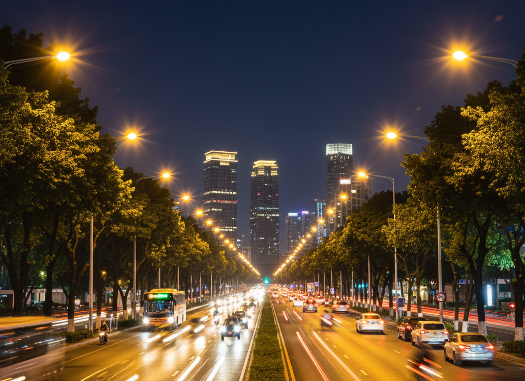 Chi tiết cao cấp của Đèn Led Chiếu Sáng Đường Phố CITILIGHT