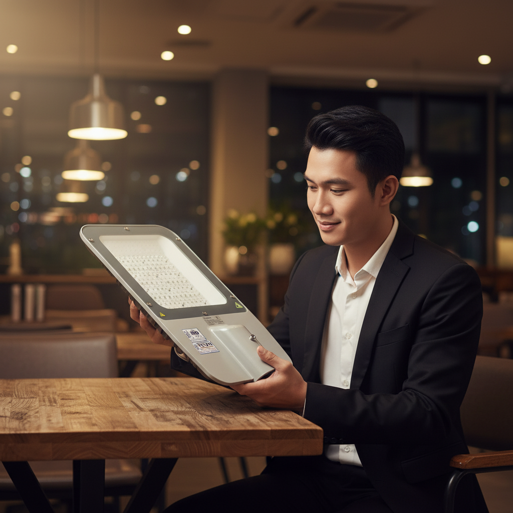 Chi tiết cấu tạo của Đèn đường Led Streetlight Philips Inside 60W