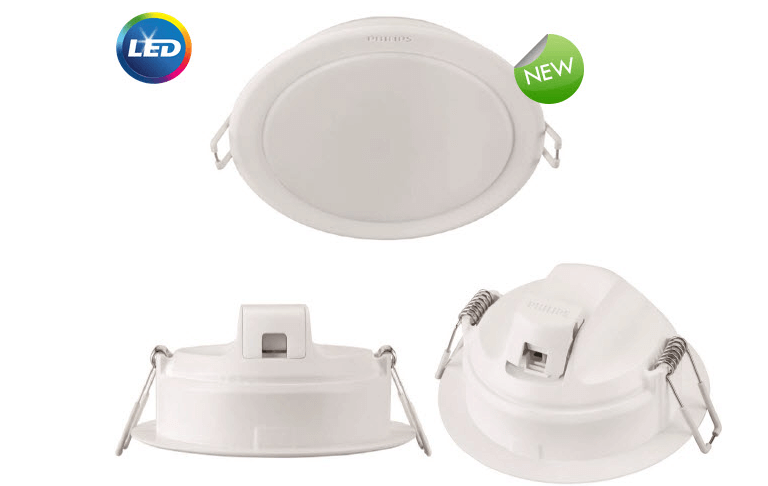 Thiết kế đơn giản của đèn Led âm trần MESON Philips Thiết kế đơn giản của đèn Led âm trần MESON Philips