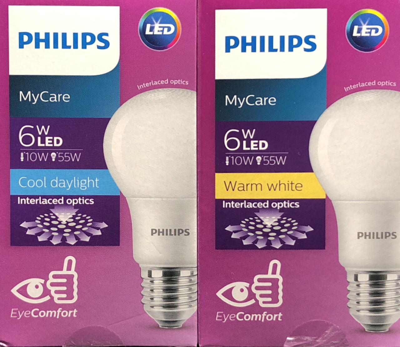 LED BULB 6W E27 1 CT/12 APR