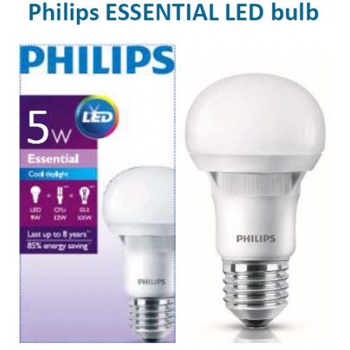 ESS LED BULB 5W E27 A60 APR