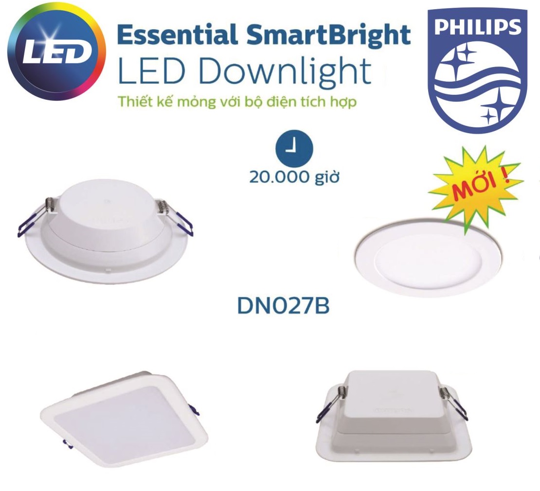 ĐÈN DOWNLIGHT ÂM TRẦN LED PHILIPS DN027B-279