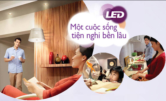 Bảo vệ sức khỏe gia đình bạn bằng ánh sáng dịu nhẹ của đèn Led Philips Bảo vệ sức khỏe gia đình bạn bằng ánh sáng dịu nhẹ của đèn Led Philips