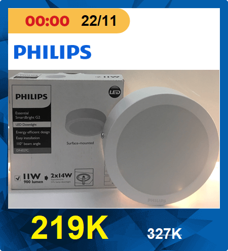 LẮP NỔI LED PHILIPS DN027C
