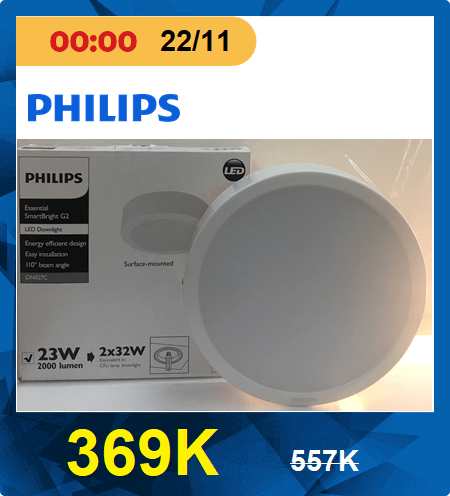 ĐÈN LẮP NỔI LED PHILIPS DN027C