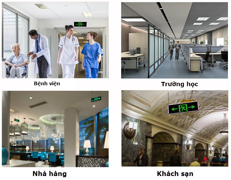 Đèn Exit thoát hiểm khẩn cấp The Citylight Đèn Exit thoát hiểm khẩn cấp The Citylight