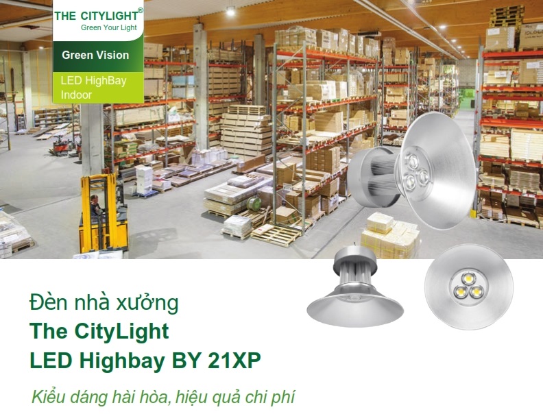 Đèn Highbay LED chiếu sáng nhà xưởng The CityLight CTL BY211P 1 COB 40W Đèn Highbay LED chiếu sáng nhà xưởng The CityLight CTL BY211P 1 COB 40W
