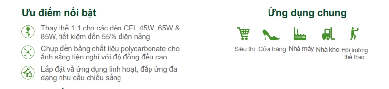 Đèn Highbay LED chiếu sáng nhà xưởng The CityLight CTL BY318P UFO 75W Đèn Highbay LED chiếu sáng nhà xưởng The CityLight CTL BY318P UFO 75W