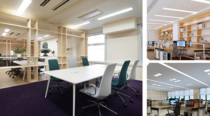 Đèn led tuýp Ecofit Philips ứng dụng trong văn phòng hiện đại Đèn led tuýp Ecofit Philips ứng dụng trong văn phòng hiện đại