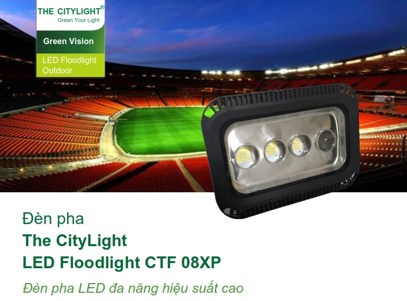 Đèn pha LED The CityLight Floodlight CTF081P Đèn pha LED The CityLight Floodlight CTF081P