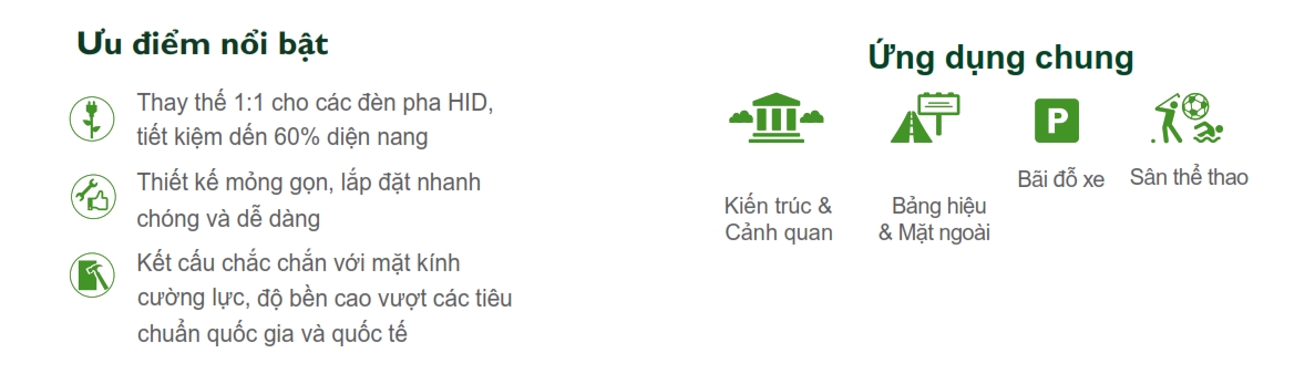 Đèn pha LED The CityLight Floodlight CTF081P Đèn pha LED The CityLight Floodlight CTF081P