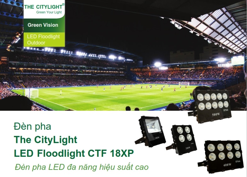 Đèn pha LED The CityLight Floodlight CTF181P Đèn pha LED The CityLight Floodlight CTF181P