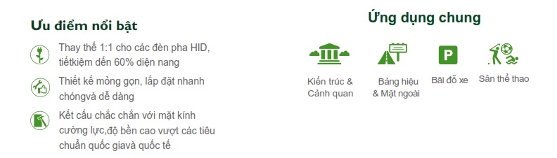 Đèn pha LED The CityLight Floodlight CTF181P Đèn pha LED The CityLight Floodlight CTF181P