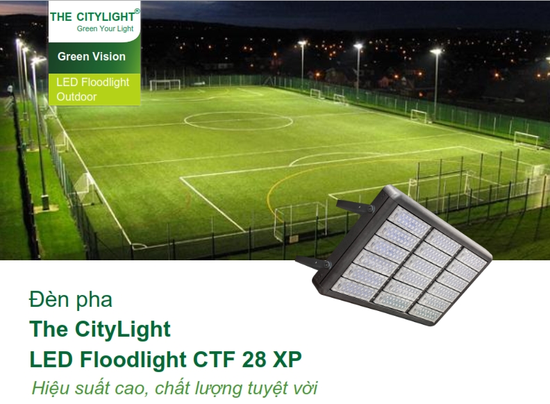 Đèn pha LED The CityLight Floodlight CTF282P Đèn pha LED The CityLight Floodlight CTF282P