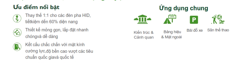 Đèn pha LED The CityLight Floodlight CTF282P Đèn pha LED The CityLight Floodlight CTF282P