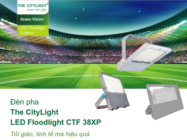 Đèn pha LED The CityLight Floodlight CTF382P Đèn pha LED The CityLight Floodlight CTF382P