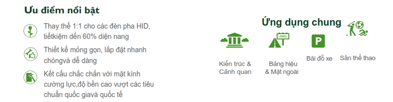 Đèn pha LED The CityLight Floodlight CTF382P Đèn pha LED The CityLight Floodlight CTF382P