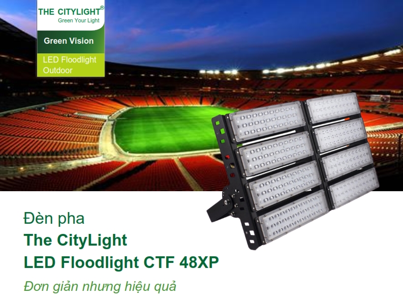 Đèn pha LED The CityLight Floodlight CTF481P Đèn pha LED The CityLight Floodlight CTF481P