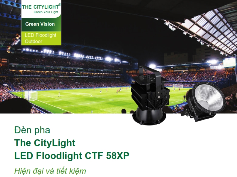Đèn pha LED The CityLight Floodlight CTF581P Đèn pha LED The CityLight Floodlight CTF581P