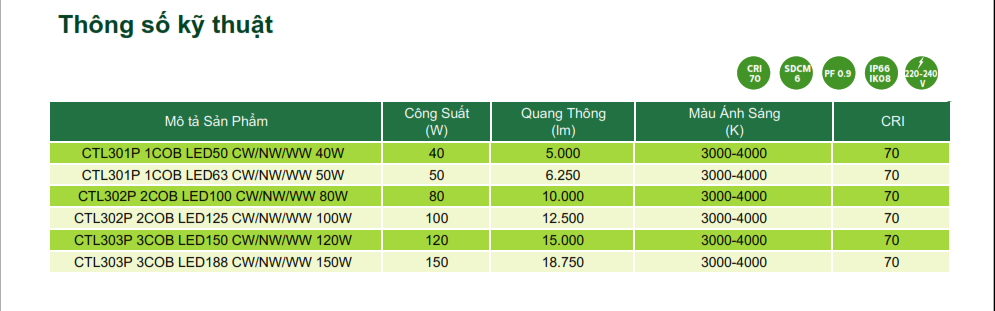 Đèn chiếu sáng đường phố The CityLight LED Streetlight CTL 30XP Đèn chiếu sáng đường phố The CityLight LED Streetlight CTL 30XP