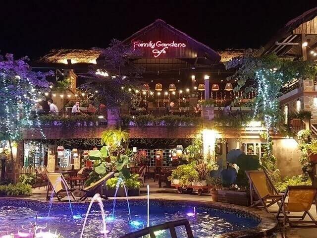 Sử dụng đèn LED cảnh quan sân vườn cho quán cafe sân vườn Sử dụng đèn LED cảnh quan sân vườn cho quán cafe sân vườn