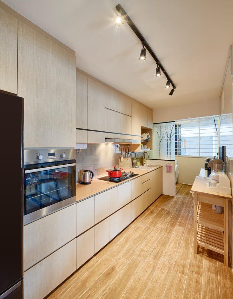 Thiết kế hệ thống chiếu sáng cho nhà bếp bằng đèn thanh ray Led Tracklight Thiết kế hệ thống chiếu sáng cho nhà bếp bằng đèn thanh ray Led Tracklight