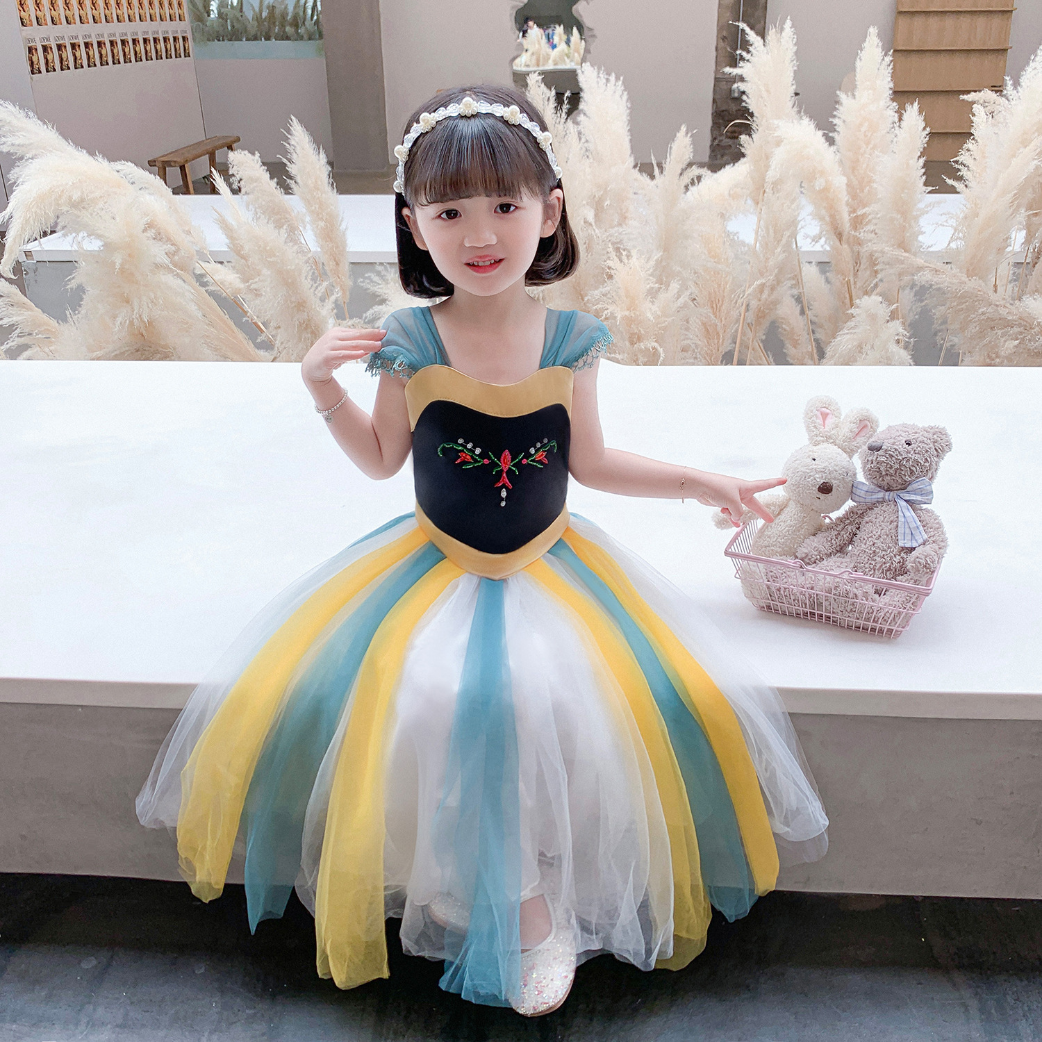 Frozen Elsa Anna Tuyết Nữ Hoàng Đầm Trẻ Em Trang Phục Hóa Trang Cho Bé Gái  Carnival Dự Tiệc Prom Áo Trẻ Em Quần Áo Công Chúa | Shopee Việt Nam