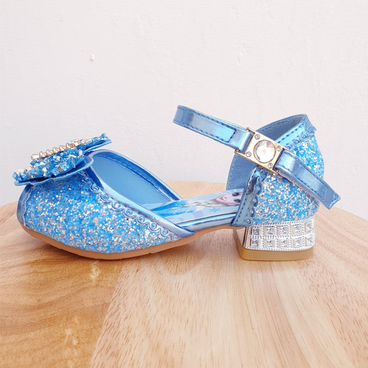Giày cao gót cho bé gái | Giày cao gót công chúa elsa cho bé gái từ 3 - 10 tuổi