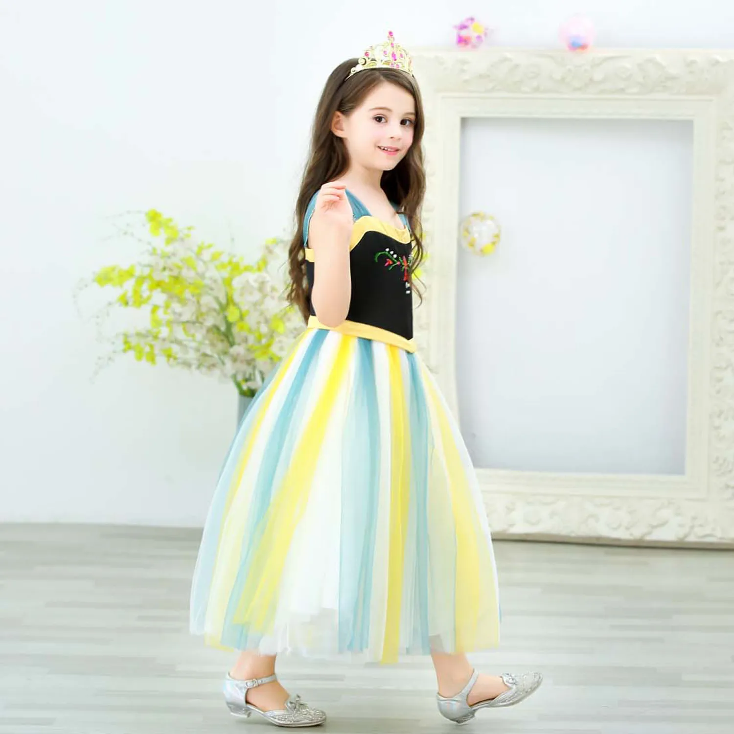 Váy công chúa Elsa Frozen người lớn 2020  Trang Phục Biểu Diễn Ấn Tượng