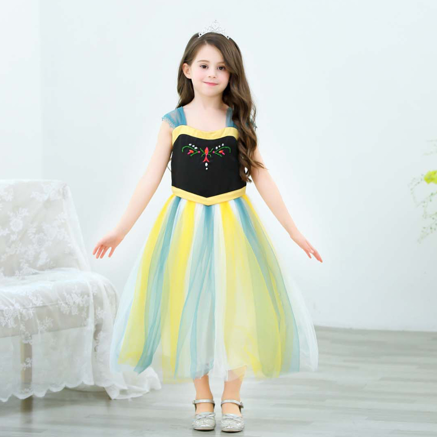 Đầm công chúa Elsa và Anna cho bé gái từ 310 tuổi CVG40078B  Bé Cưng Shop