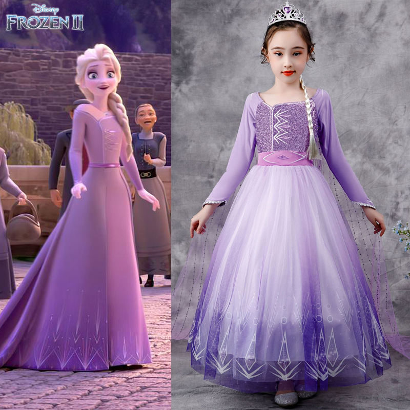 Giảm giá Đầm trẻ em frozen 2 mới cho anna elsa trang phục công chúa đầm dự  tiệc sinh nhật bé gái quần áo bé gái mùa hè 3 4 6 8 10 tuổi - Mua Thông Minh