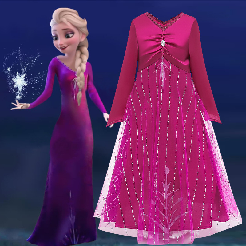 Váy công chúa Elsa cho bé gái 16 tuổi  MixASale