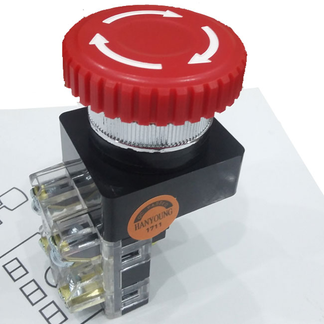 nút nhấn khẩn cấp phi 25