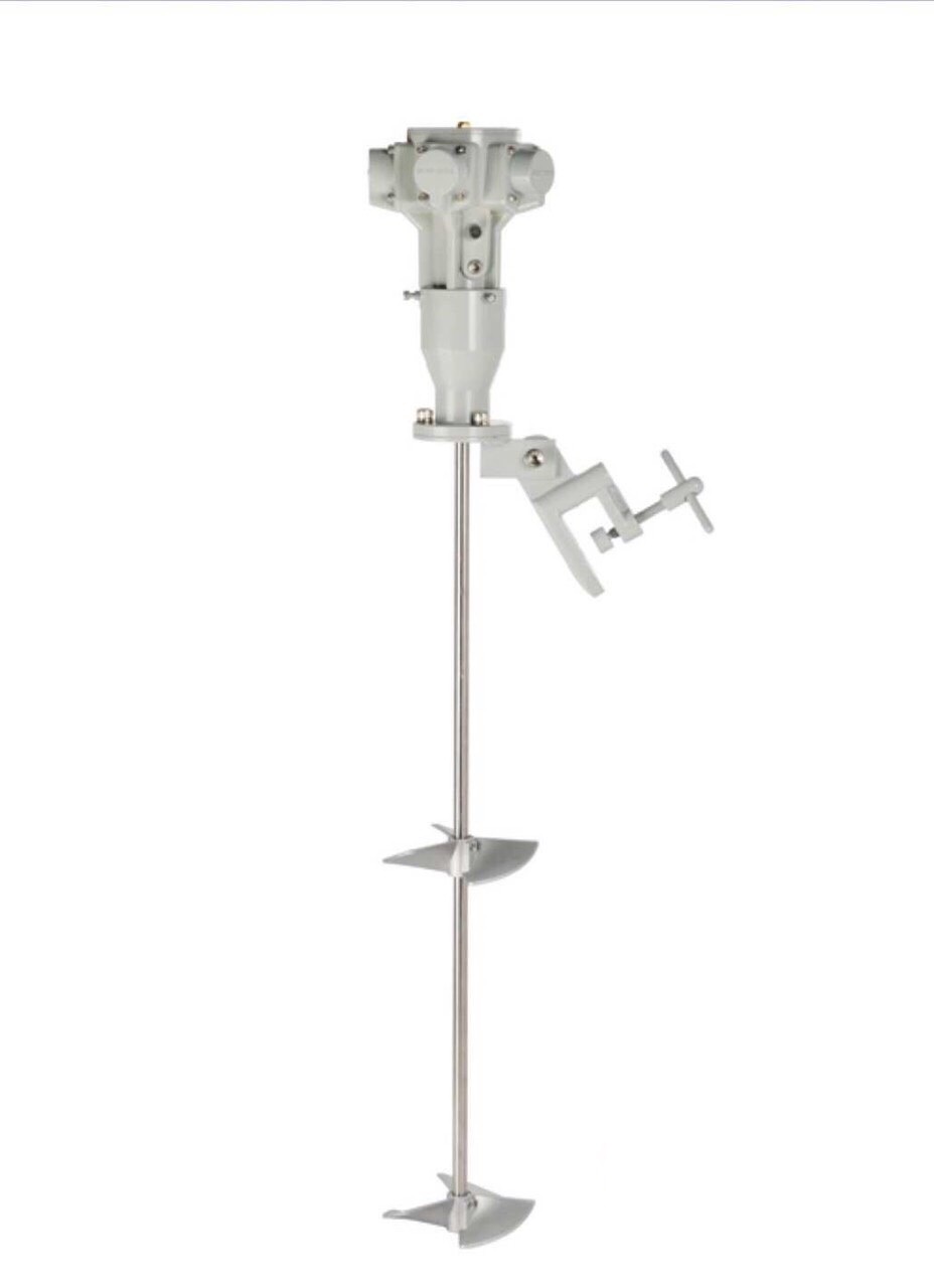 Hình ảnh máy khuấy kẹp phuy 200 lít 5 Piston Hình ảnh máy khuấy kẹp phuy 200 lít 5 Piston