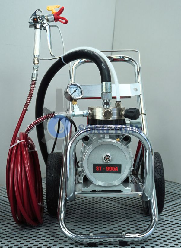 máy phun sơn nước, sơn dầu