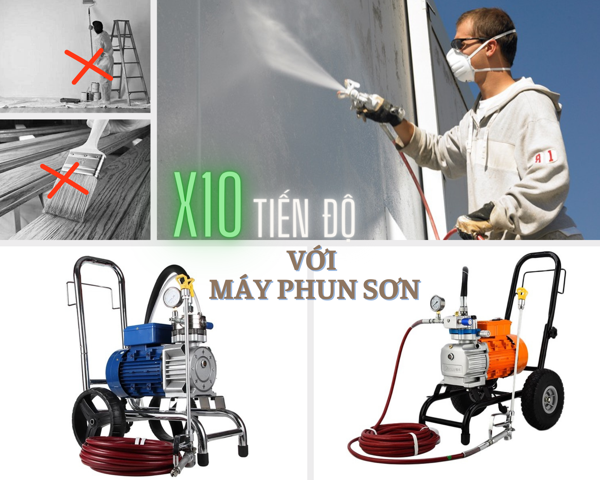 Máy phun sơn Máy phun sơn