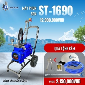 Máy phun sơn công nghiệp ST-1690