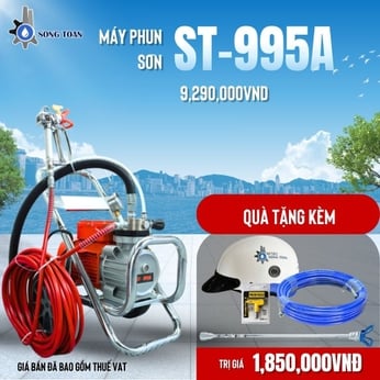 MÁY PHUN SƠN NƯỚC TƯỜNG NHÀ ST-995A