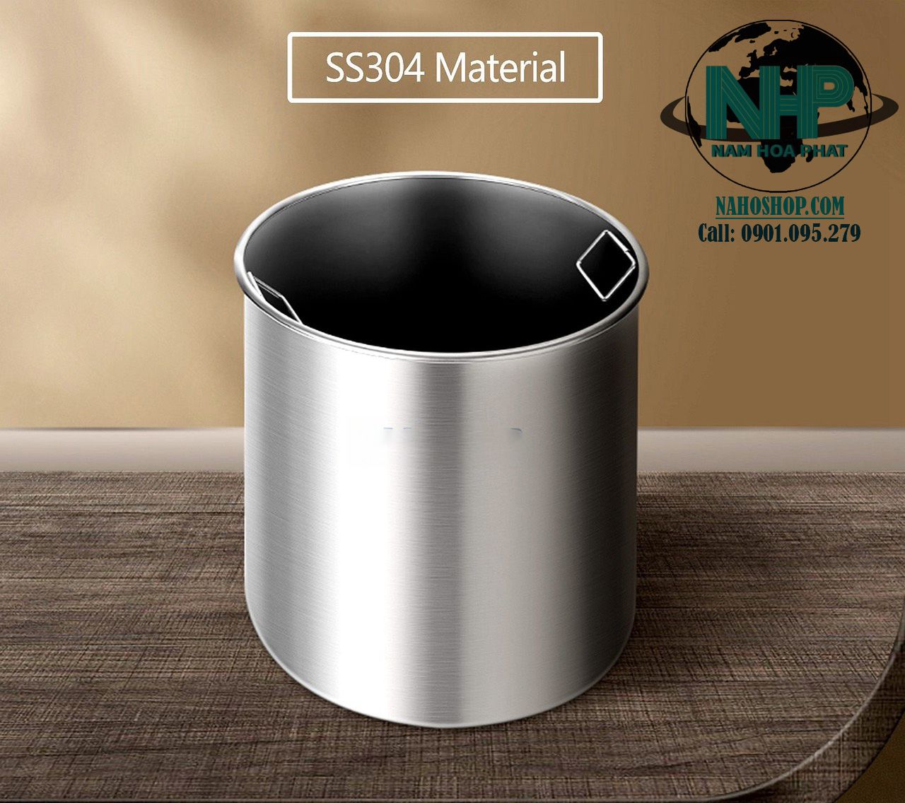 Thùng chưa sơn 60 lít bằng inox 304 Thùng chưa sơn 60 lít bằng inox 304