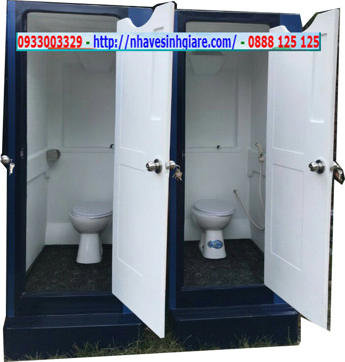 nha-ve-sinh-composite-vs1c-khong-bon-nuoc-mau-xanh-dam-cua-mo Nhà Vệ SInh Di Động VS1C Màu Xanh Dương Đậm Cửa Mở