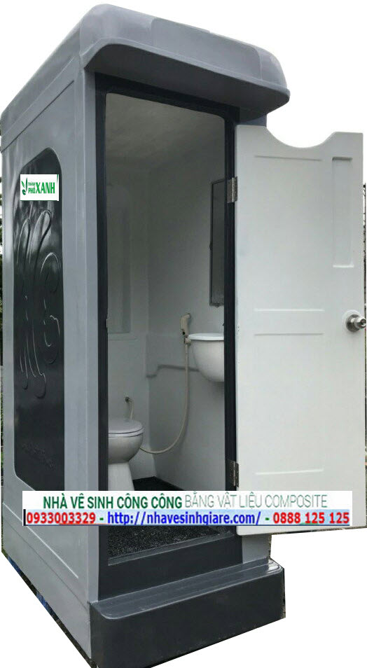 nha-ve-sinh-composite-vs1c-mau-xam-nhat-cua-mo Nhà Vệ Sinh Composite VS1C Màu Xám Nhạt Cửa Mở