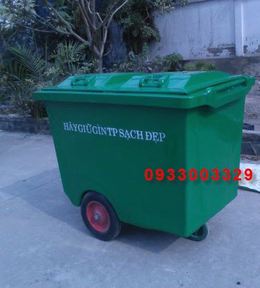 Xe-gom-rac-luu-dong Xe gom rác lưu động