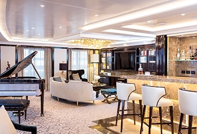 cabin-lap-cua-kinh-du-thuyen-xa-xi Ngoài ra toàn bộ cabin đều được lắp cửa kính toàn cảnh mang lại cho hành khách góc nhìn tối ưu nhất ra đại dương bao la. Đây cũng là chi tiết độc đáo hàng đầu của Seven Seas Explorer.