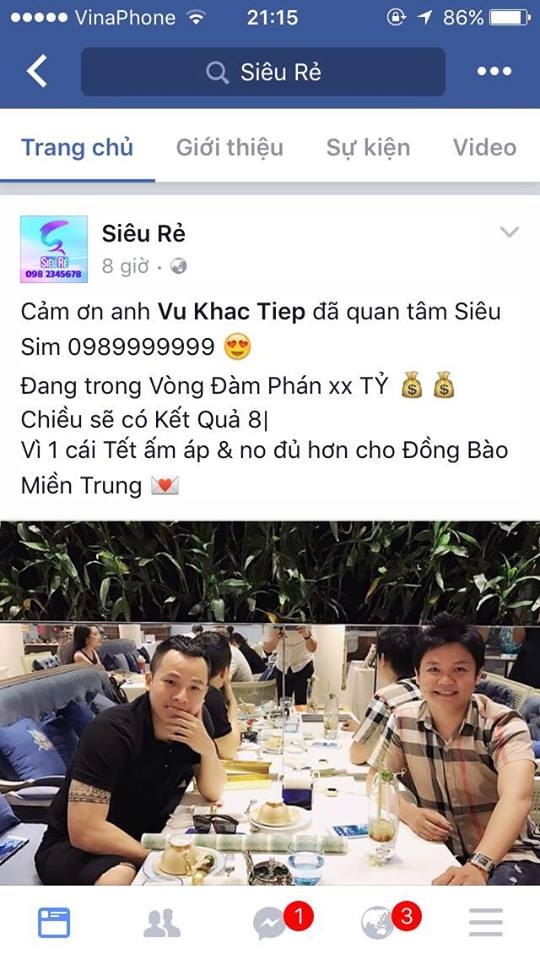 ngoc-trinh-khoe-so-huu-sim-khung Vũ Khắc Tiệp ăn tối cùng chủ nhân cũ của siêu sim.