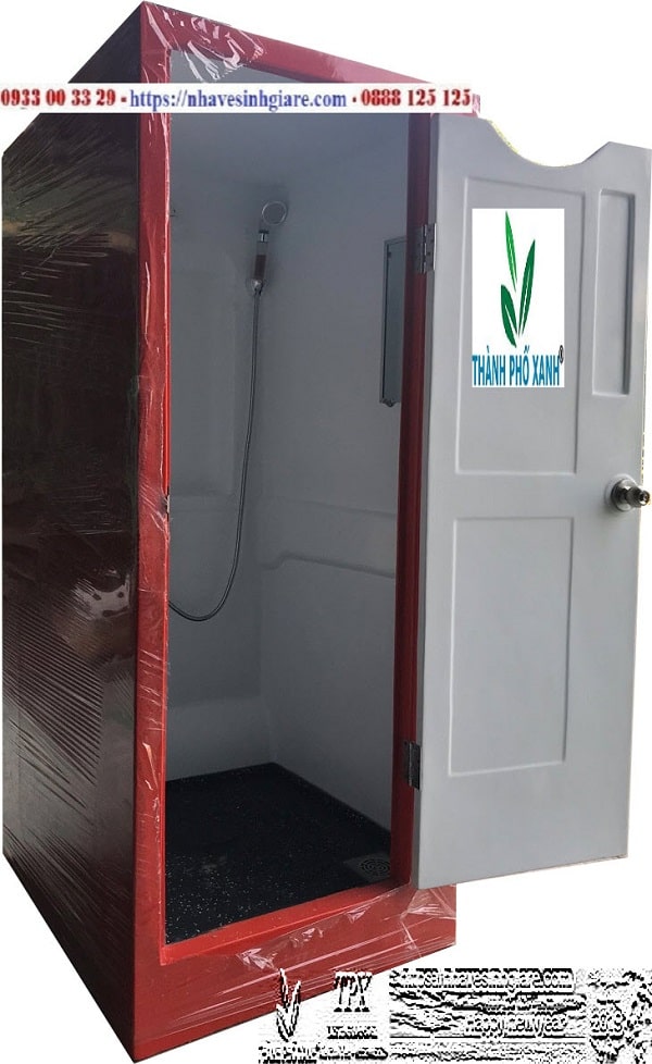 nhà tắm di động 2020 màu đỏ nhà tắm di động 2020 màu đỏ