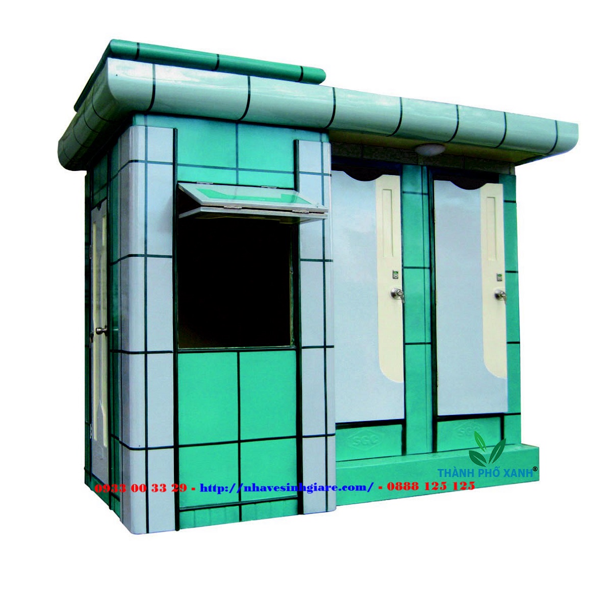 Nhà Vệ Sinh Công Cộng Phố Đô VS3A